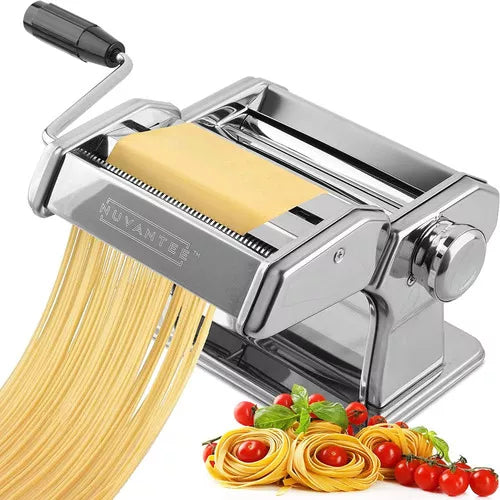 MAQUINA PARA HACER PASTA MANUAL ACERO INOXIDABLE® | ⭐⭐⭐⭐⭐ - RemateOnline