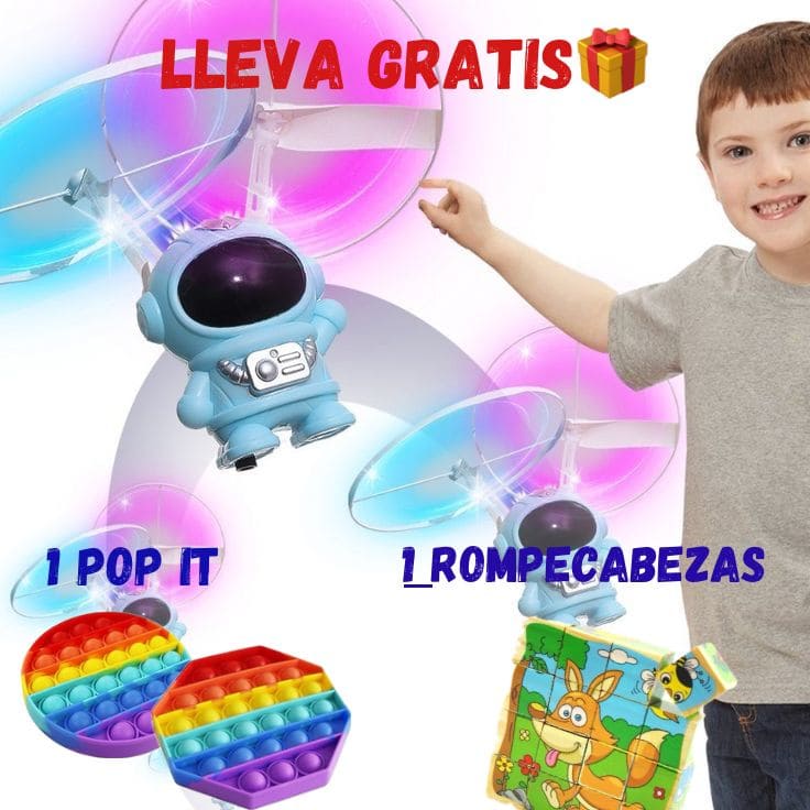 LLEVA 1 ASTRONAUTA VOLADOR + 1 REGALO GRATIS🎁⭐⭐