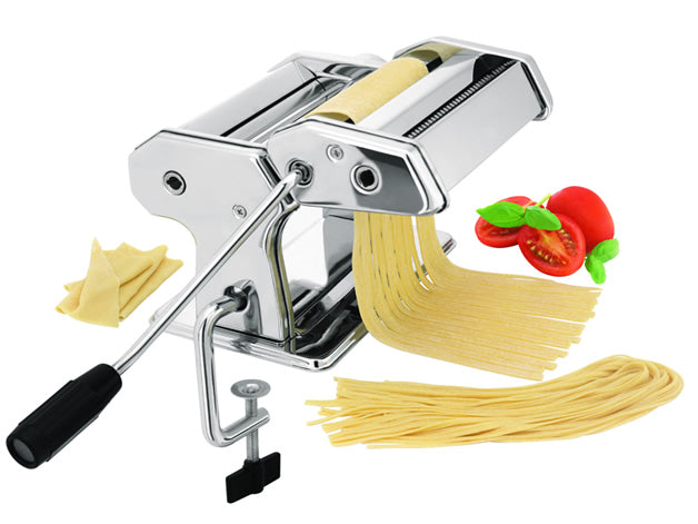 MAQUINA PARA HACER PASTA MANUAL ACERO INOXIDABLE® | ⭐⭐⭐⭐⭐ - RemateOnline